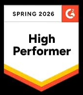 G2 High Performer, Spring 2026
